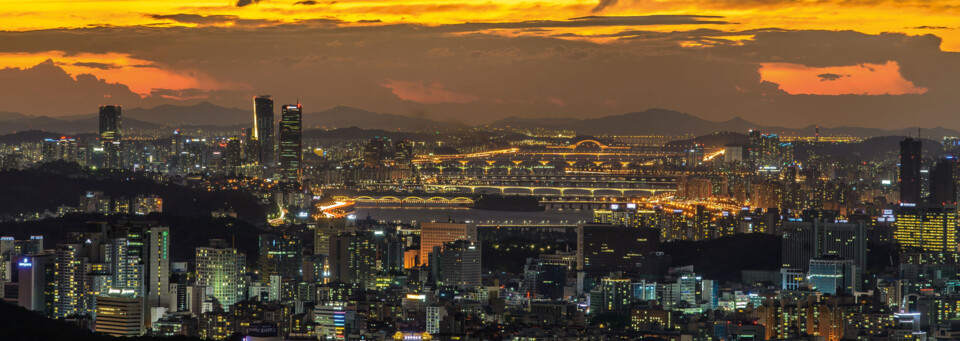 Seoul bei Nacht