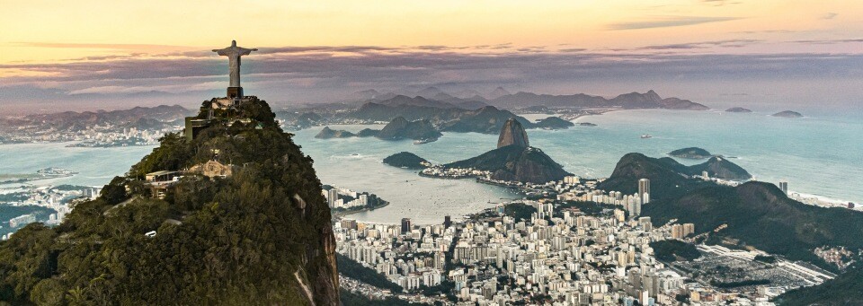 Blick auf Rio de Janeiro