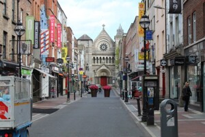 Straße in Dublin, Irland