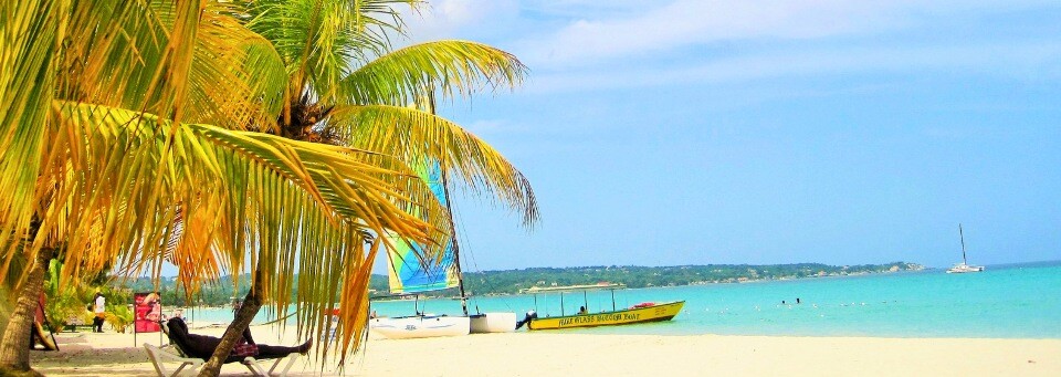 Strand in Jamaika