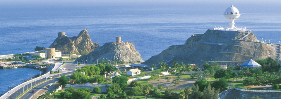 Blick auf Muscat