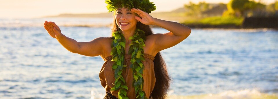 Hula Tanz auf Hawaii