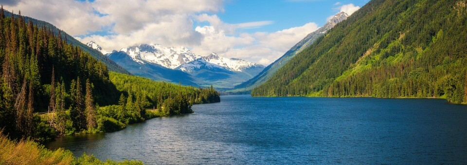 Duffey Lake in British Columbia