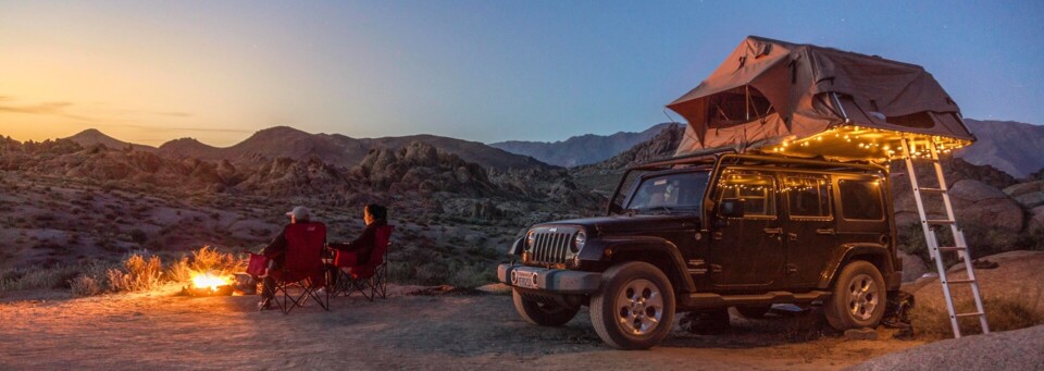 Roof Top Tent Camper Oman