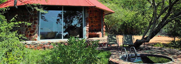 Lodge Beispiel der Waterberg Plateau Lodge