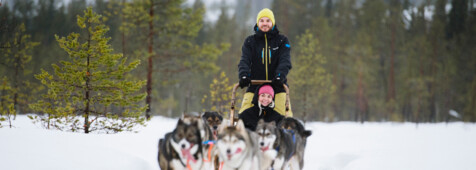 Winterspass im Norden Finnlands