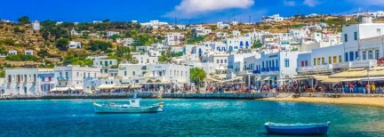 Inselhüpfen Kykladen - Mykonos, Paros, Naxos und Santorini