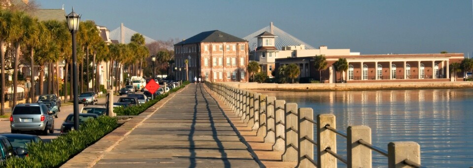 Bucht in Charleston, South Carolina