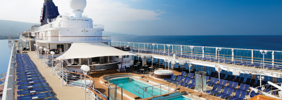 Pooldeck der Pride of America