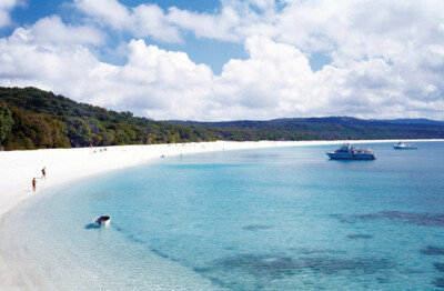 Whitehaven Beach in Australien