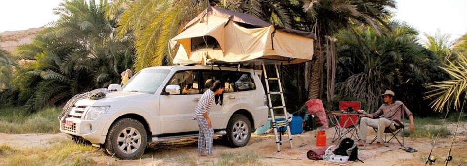 Roof Top Tent Camper Oman