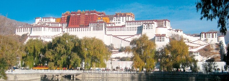 Tibet Lhasa Potala Palast