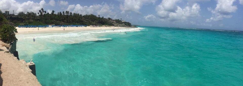 Barbados Reisebericht - Crane Beach