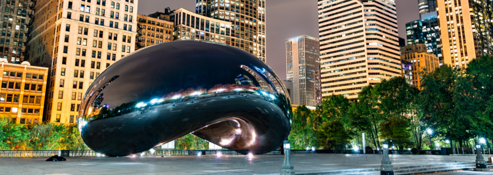 Cloudgate im Millennium Park Chicago